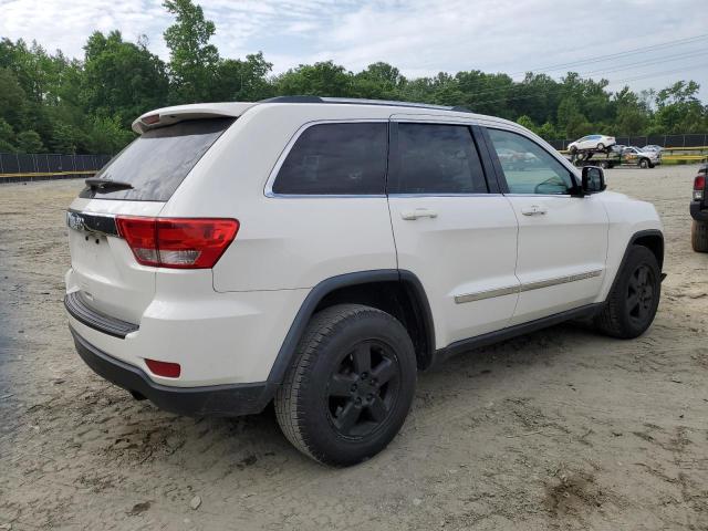 1C4RJFAG2CC346914 - 2012 JEEP GRAND CHER LAREDO WHITE photo 3