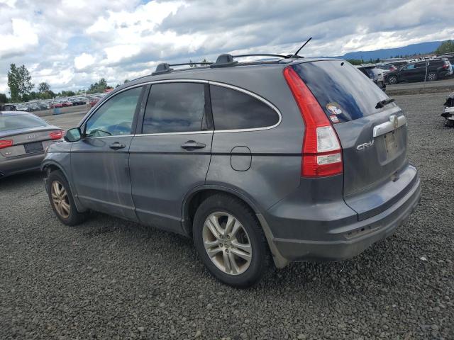 5J6RE4H76AL063938 - 2010 HONDA CR-V EXL SILVER photo 2