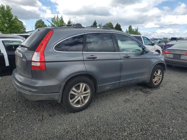 5J6RE4H76AL063938 - 2010 HONDA CR-V EXL SILVER photo 3