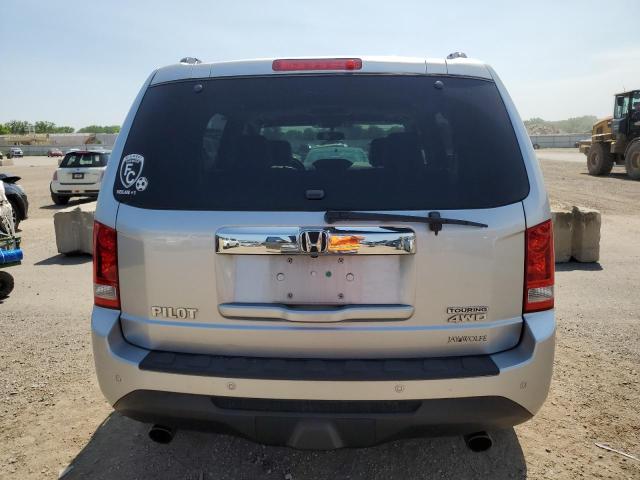 5FNYF4H95EB040708 - 2014 HONDA PILOT TOURING SILVER photo 6