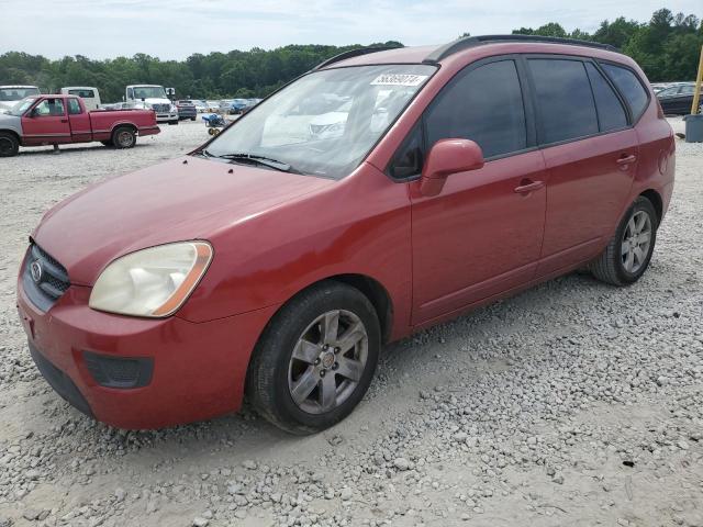 KNAFG526287138305 - 2008 KIA RONDO LX MAROON photo 1