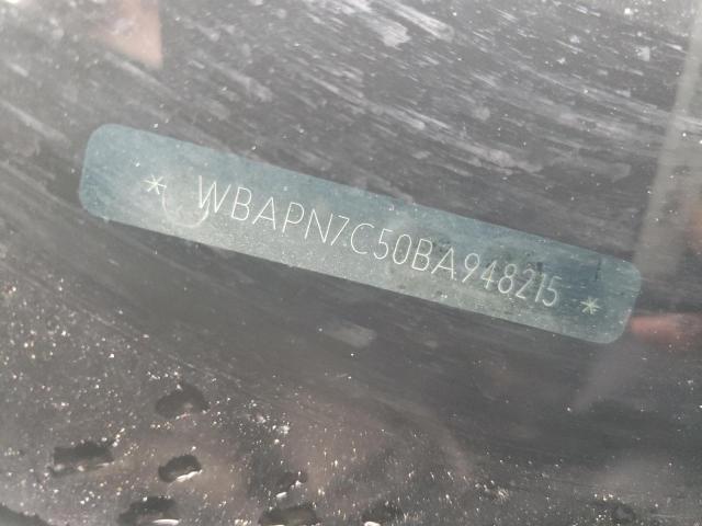 WBAPN7C50BA948215 - 2011 BMW 3 SERIES D GRAY photo 12