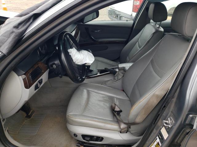WBAPN7C50BA948215 - 2011 BMW 3 SERIES D GRAY photo 7