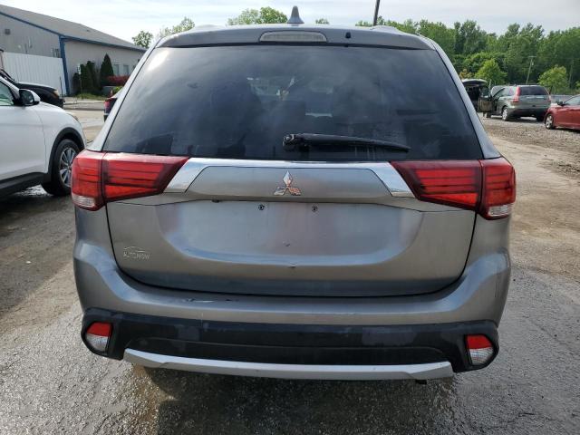 JA4AD3A30JJ000461 - 2018 MITSUBISHI OUTLANDER SE Արծաթագույն լուսանկար 6
