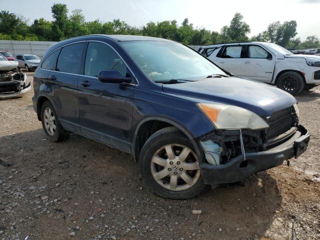 JHLRE38789C015114 - 2009 HONDA CR-V EXL BLUE photo 4