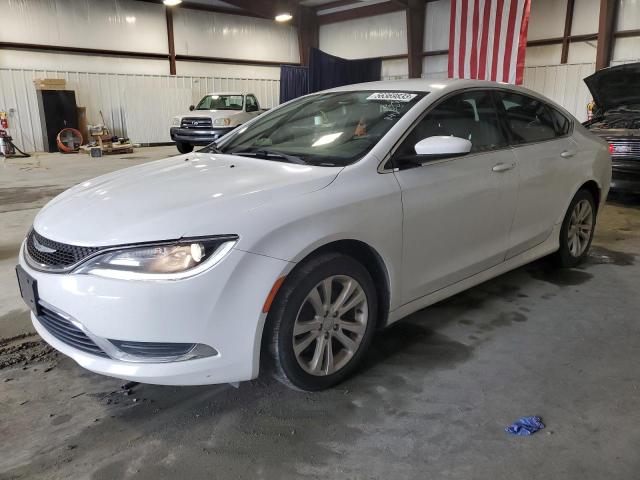 1C3CCCAB7FN720112 - 2015 CHRYSLER 200 LIMITED WHITE photo 1