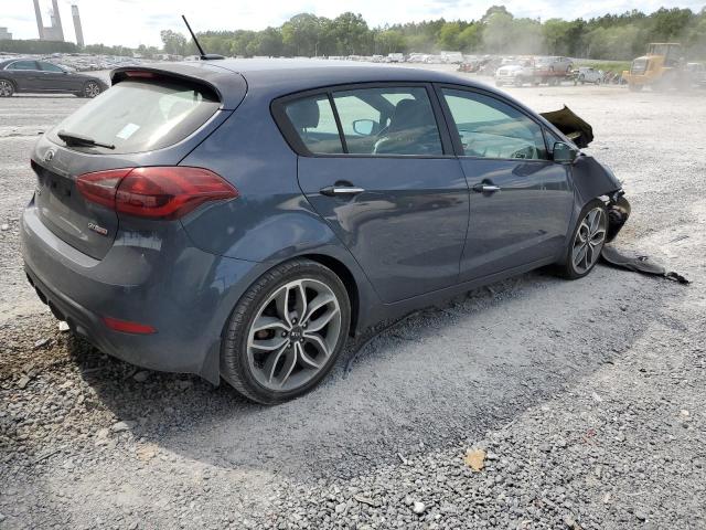 KNAFZ5A36F5367144 - 2015 KIA FORTE SX GRAY photo 3