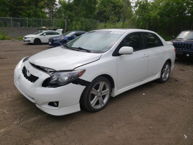 2T1BE4EE4AC032754 - 2010 TOYOTA COROLLA XRS WHITE photo 1