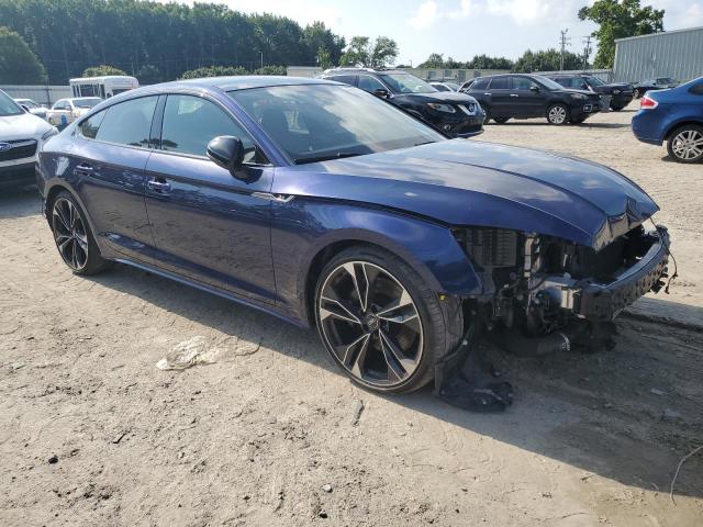 WAUC4CF55MA000966 - 2021 AUDI S5 PREMIUM PLUS 蓝色 照片 4