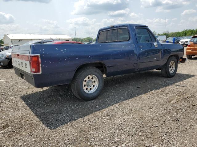 1B7HE16Y5PS178072 - 1993 DODGE D-SERIES D150 BLUE photo 3