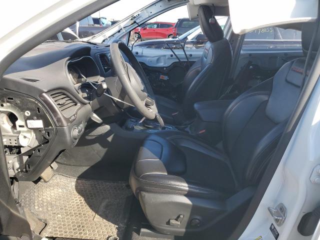 1C4PJMBX1ND524383 - 2022 JEEP CHEROKEE TRAILHAWK WHITE photo 7