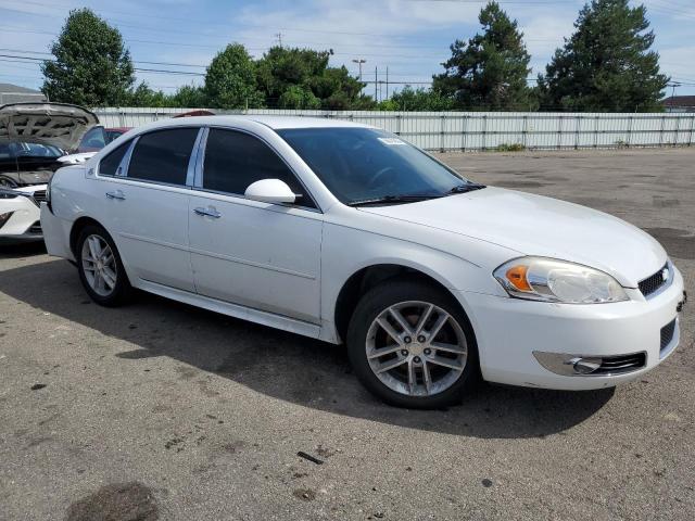 2G1WC5E35E1123007 - 2014 CHEVROLET IMPALA LIM LTZ WHITE photo 4