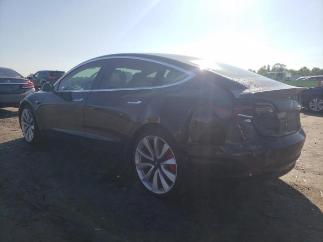 5YJ3E1EB0KF393260 - 2019 TESLA MODEL 3 BLACK photo 2