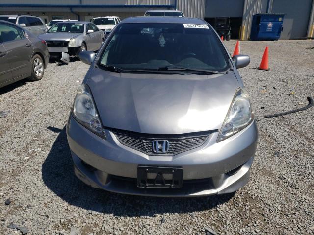 JHMGE88469S001109 - 2009 HONDA FIT SPORT GRAY photo 5