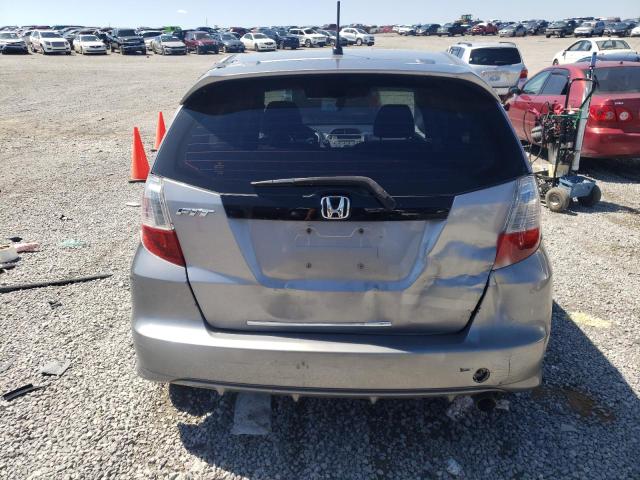 JHMGE88469S001109 - 2009 HONDA FIT SPORT GRAY photo 6