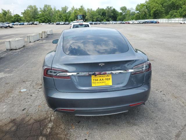 5YJSA1CN6DFP05525 - 2013 TESLA MODEL S Մոխրագույն լուսանկար 6