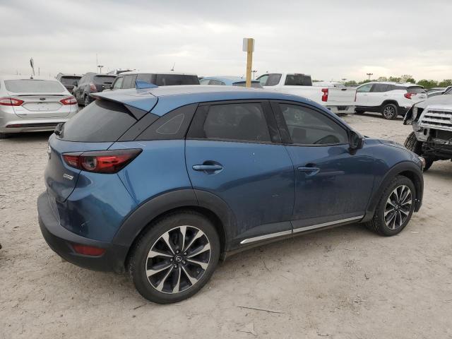 JM1DKFD70K0414338 - 2019 MAZDA CX-3 GRAND TOURING BLUE photo 3
