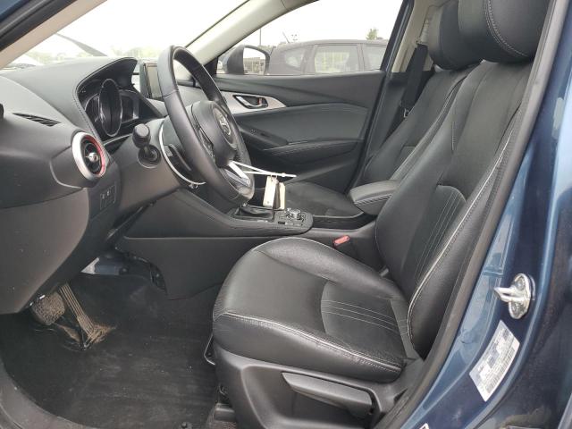 JM1DKFD70K0414338 - 2019 MAZDA CX-3 GRAND TOURING BLUE photo 7