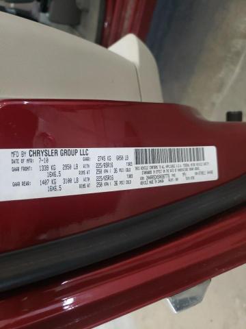 2A4RR5DX5AR387776 - 2010 CHRYSLER TOWN & COU TOURING RED photo 13