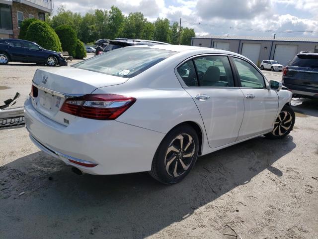 1HGCR2F75HA135582 - 2017 HONDA ACCORD EX WHITE photo 3