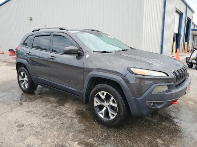 1C4PJMBS7FW622196 - 2015 JEEP CHEROKEE TRAILHAWK GRAY photo 4