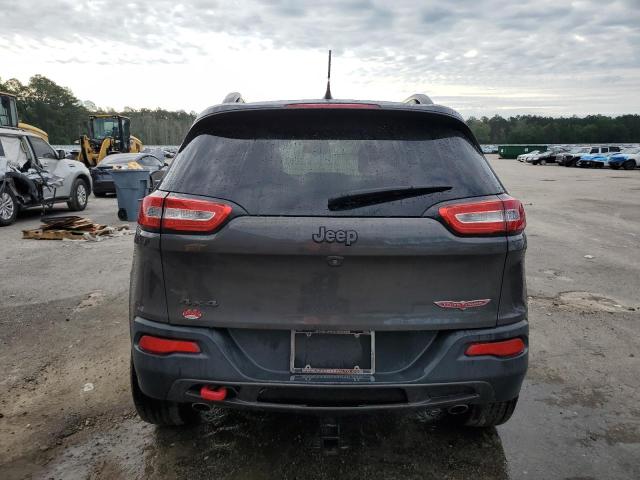 1C4PJMBS7FW622196 - 2015 JEEP CHEROKEE TRAILHAWK GRAY photo 6