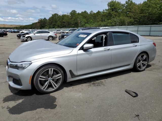 WBA7E4C53KGV70600 - 2019 BMW 740 XI SILVER photo 1