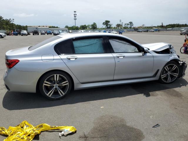 WBA7E4C53KGV70600 - 2019 BMW 740 XI SILVER photo 3