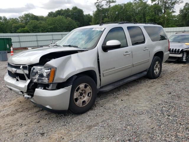 1GNSKJE30BR343442 - 2011 CHEVROLET SUBURBAN K1500 LT SILVER photo 1