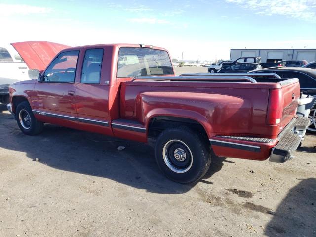 2GCEC19K0R1153020 - 1994 CHEVROLET GMT-400 C1500 MAROON photo 2