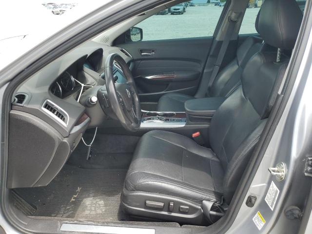 19UUB2F78HA004641 - 2017 ACURA TLX ADVANCE SILVER photo 7