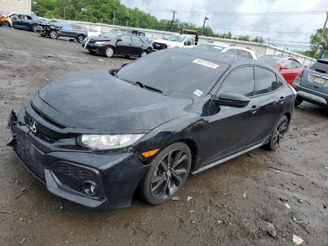 SHHFK7H42KU416266 - 2019 HONDA CIVIC SPORT BLACK photo 1