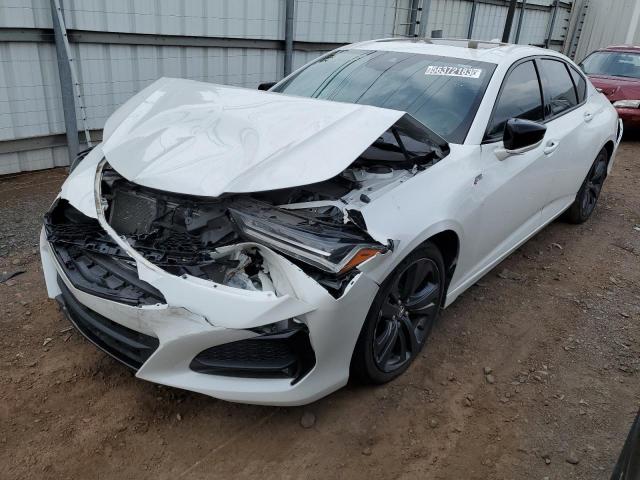19UUB6F55MA002121 - 2021 ACURA TLX TECH A WHITE photo 1