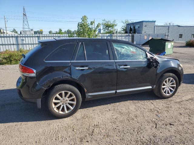 2LMDJ8JK9BBJ12603 - 2011 LINCOLN MKX BLACK photo 3