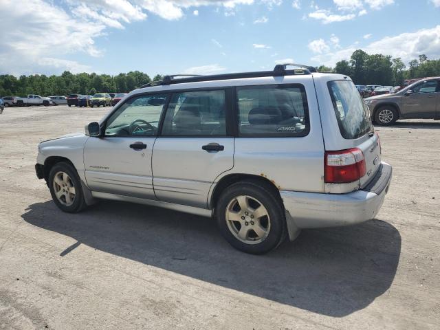 JF1SF65642G712292 - 2002 SUBARU FORESTER S GRAY photo 2