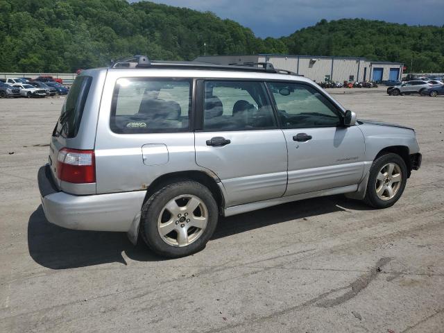 JF1SF65642G712292 - 2002 SUBARU FORESTER S GRAY photo 3