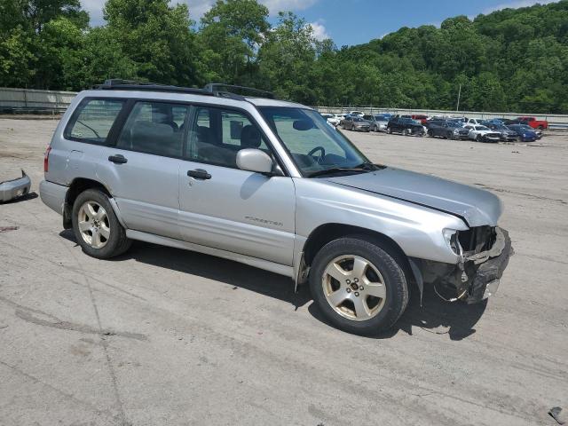 JF1SF65642G712292 - 2002 SUBARU FORESTER S GRAY photo 4