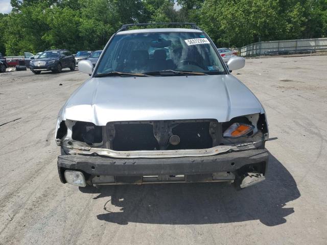 JF1SF65642G712292 - 2002 SUBARU FORESTER S GRAY photo 5