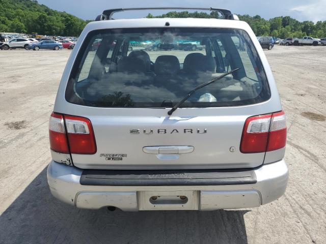 JF1SF65642G712292 - 2002 SUBARU FORESTER S GRAY photo 6