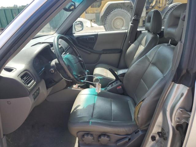 JF1SF65642G712292 - 2002 SUBARU FORESTER S GRAY photo 7