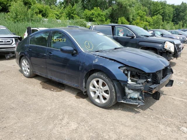 1N4BA41E08C828282 - 2008 NISSAN MAXIMA SE BLUE photo 4