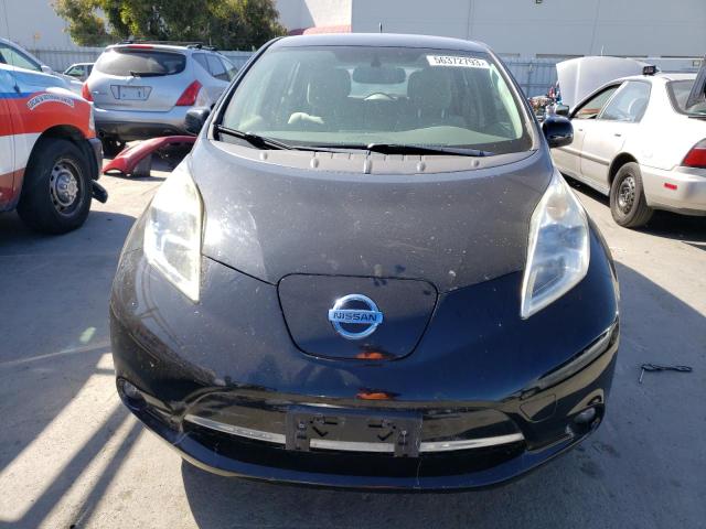 JN1AZ0CPXBT007030 - 2011 NISSAN LEAF SV BLACK photo 5