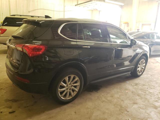 LRBFX2SA6KD059202 - 2019 BUICK ENVISION ESSENCE შავი ფოტო 3