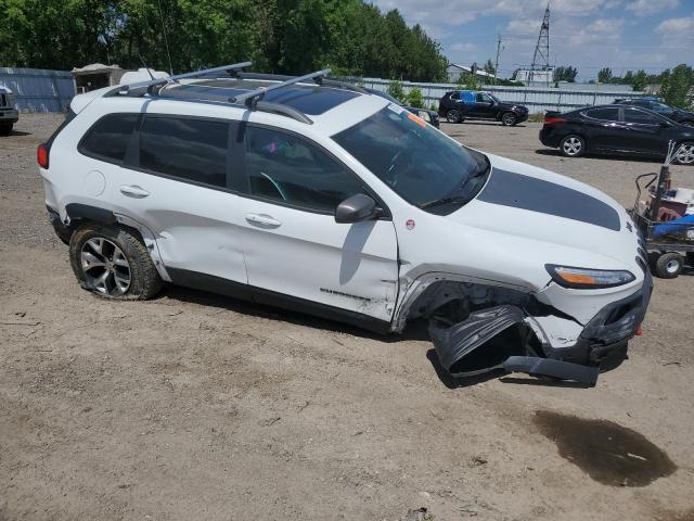 1C4PJMBSXEW194672 - 2014 JEEP CHEROKEE TRAILHAWK Սպիտակ լուսանկար 4