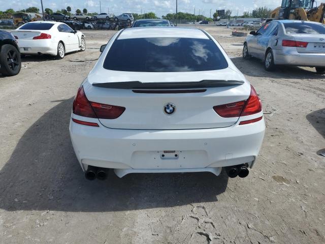 WBALX3C54CDV77528 - 2012 BMW 650 I WHITE photo 6