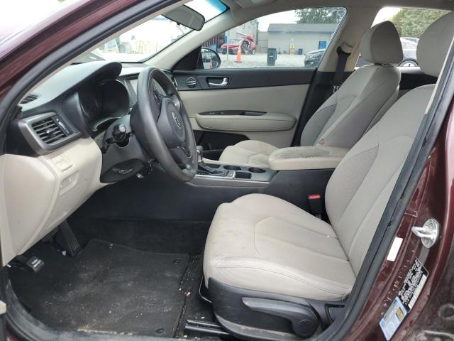 5XXGT4L38JG223874 - 2018 KIA OPTIMA LX كستنائي صورة 7