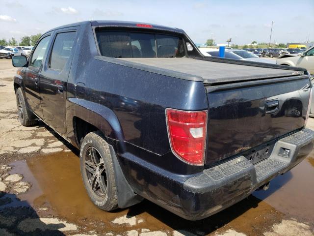 5FPYK1F54AB502428 - 2010 HONDA RIDGELINE RTL BLUE photo 2