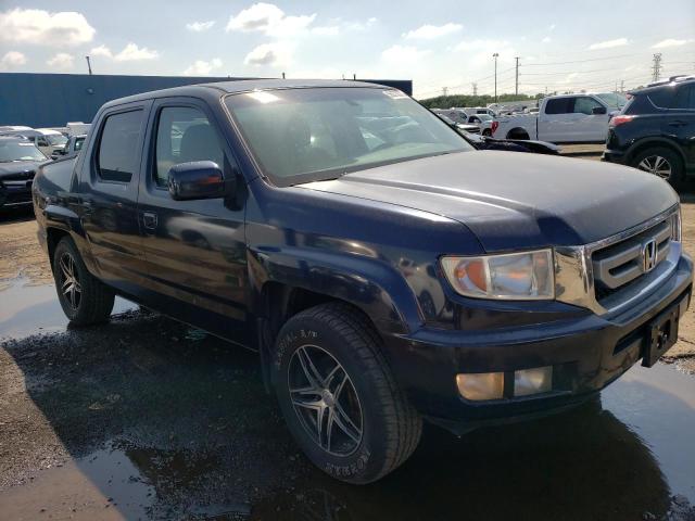 5FPYK1F54AB502428 - 2010 HONDA RIDGELINE RTL BLUE photo 4