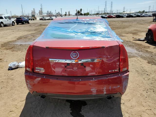 1G6DR57V680156970 - 2008 CADILLAC CTS HI FEATURE V6 RED photo 6