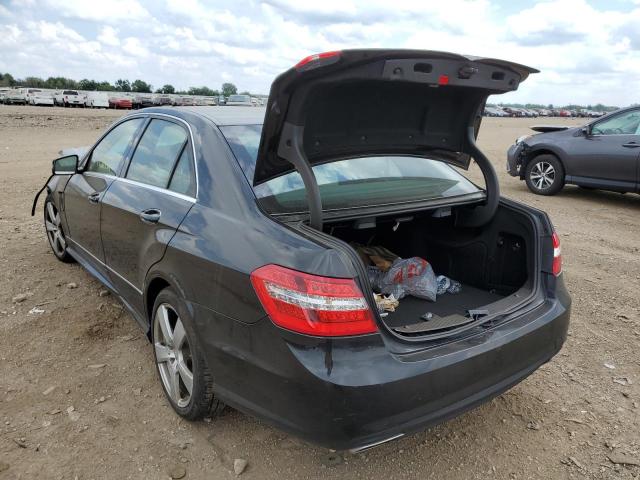 WDDHF8HB8BA423868 - 2011 MERCEDES-BENZ E 350 4MATIC BLACK photo 3